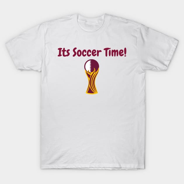 fifa World Cup 2022 Qatar Trophy T-Shirt by OverNinthCloud